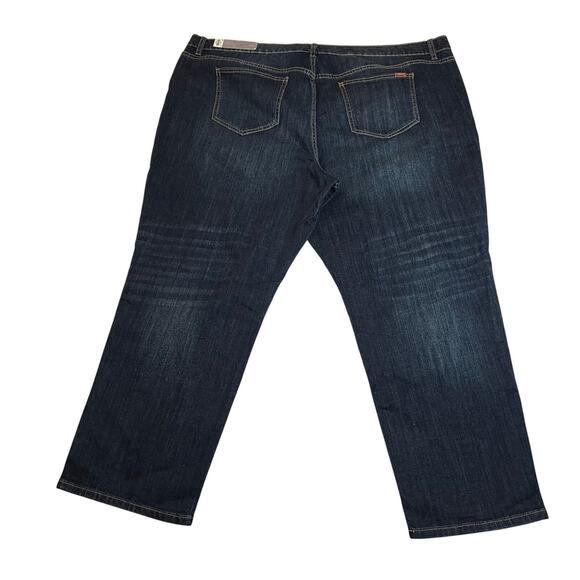 Jennifer Lopez Mid Rise Boyfriend Jeans Size 24W NEW Classic Casual Minimalist - Picture 2 of 12